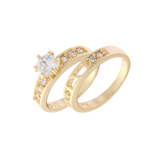 Stackable rings in 18K Gold, 14K Gold plating colors