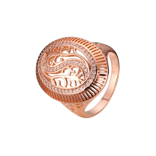 Rings in 14K Gold, Rose Gold plating colors