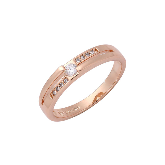 Minimalism 14K Gold, Rose Gold, two tone FJ Jewelry Rings