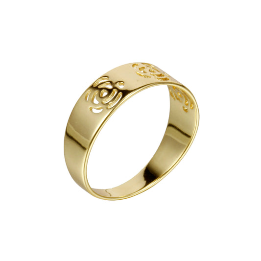 Rings in 14K Gold, Rose Gold plating colors
