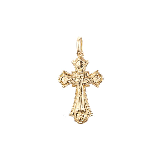 🔥 Maltese Eastern Orthodox Russian pendant in Rose Gold & 14K Gold plating colors