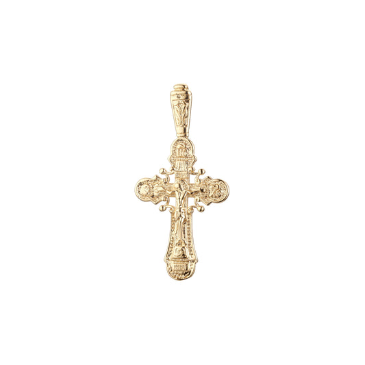 🔥 Maltese Eastern Orthodox Russian pendant in Rose Gold & 14K Gold plating colors