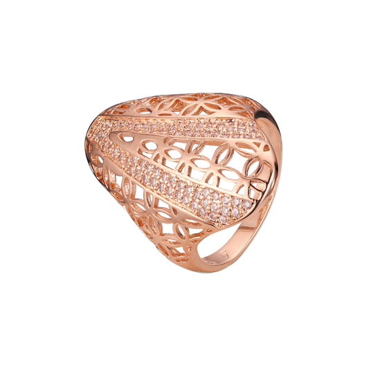 Rings in 14K Gold, Rose Gold plating colors