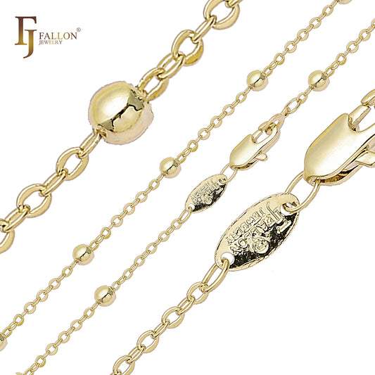 Rose Gold Beads Chains