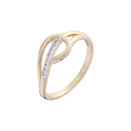 Rings in 14K Gold, two tone plating colors