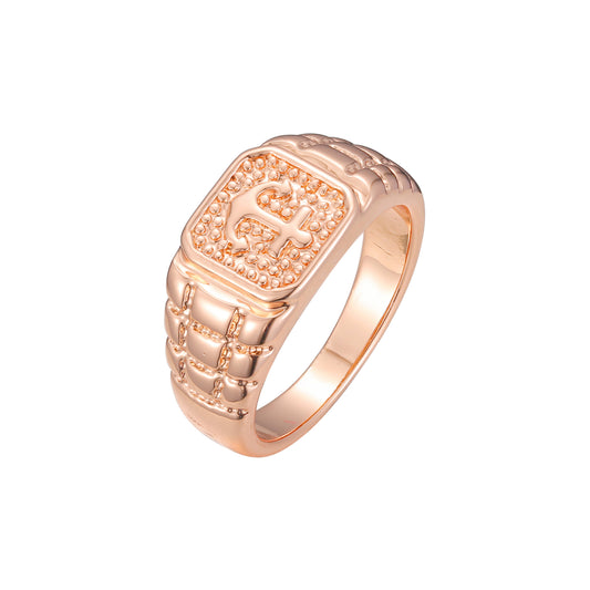 Rose Gold anchor rings