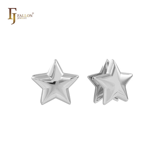 14K Gold Huggie Earrings
