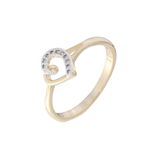 Rings in 14K Gold two tone plating colors