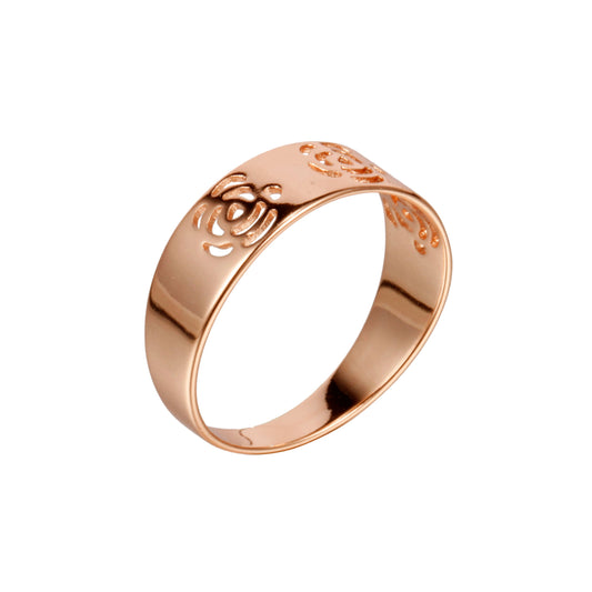 Rings in 14K Gold, Rose Gold plating colors
