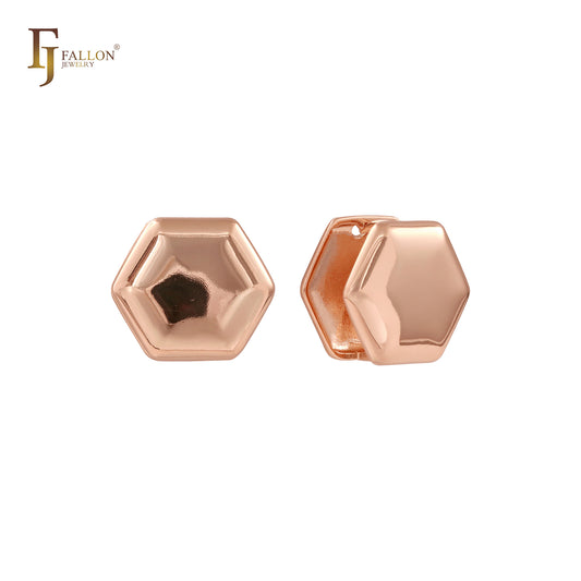 14K Gold Huggie Earrings