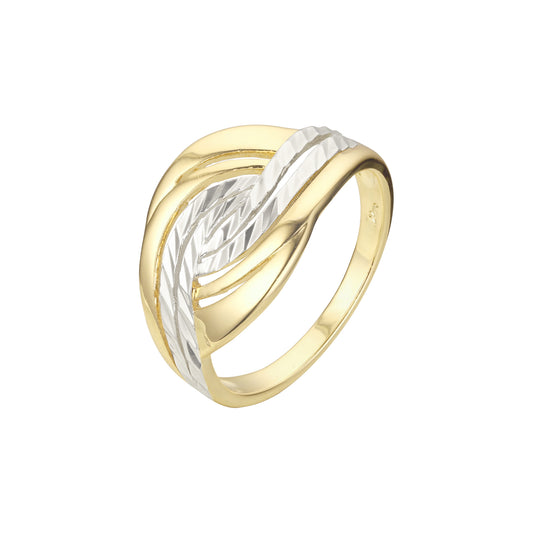 Rings in Rose Gold, 14K Gold two tone plating colors