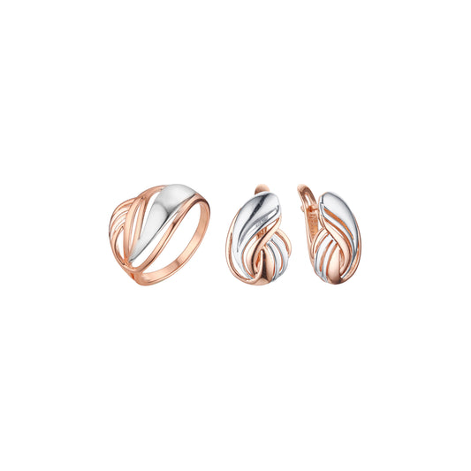 Solit?r-Halskette ZC Infinity 8 mit kubischem Zirkonia, plattiert mit 14 Karat Gold, Wei?gold