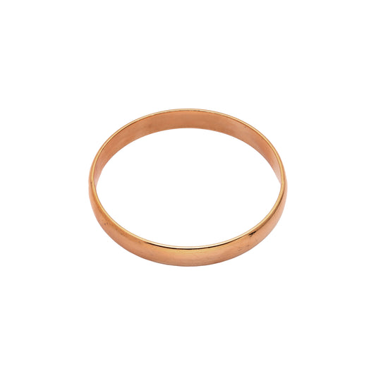 Glänzende runde Armbänder aus 18 Karat Gold, Armbänder aus Roségold
