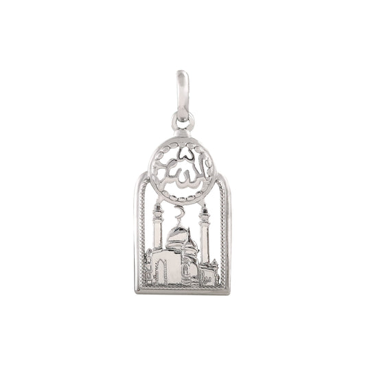Islamic Temple White Gold, 14K Gold, Rose Gold Pendant