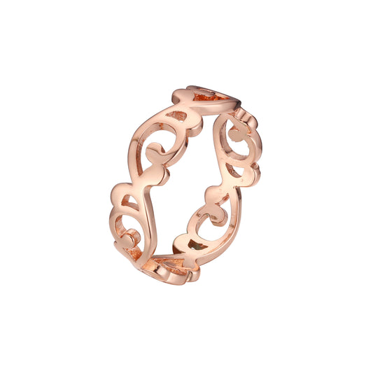 Rose Gold Wedding band rings