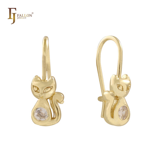 14K Gold Child Earrings