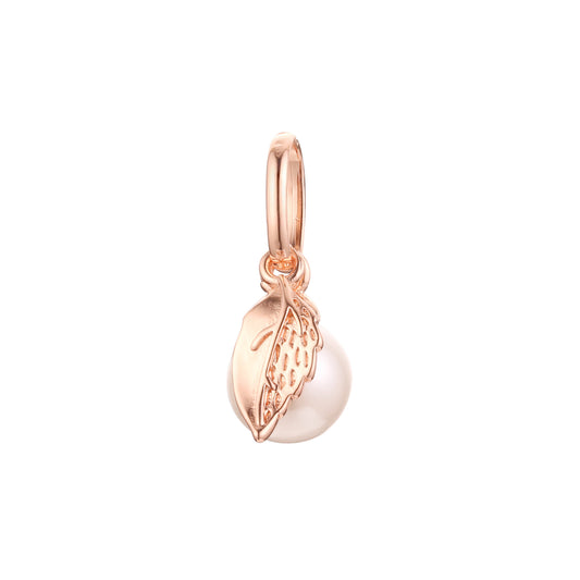 Pearl pendant in Rose Gold, 14K Gold plating colors