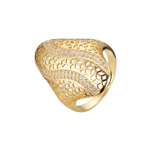Rings in 14K Gold, Rose Gold plating colors