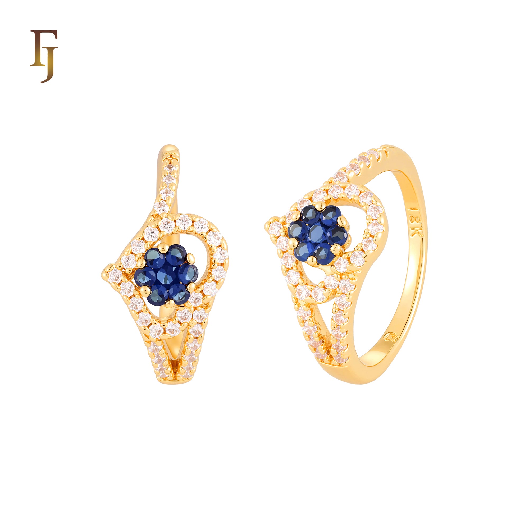 Anillos de Oro 14K con diseño de solitario.