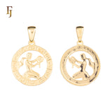 12 Zodiac Sign Pendant Collection – Constellation Charms Plated in Long-Lasting Gold Plated