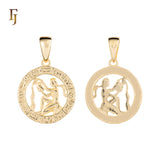 12 Zodiac Sign Pendant Collection – Constellation Charms Plated in Long-Lasting Gold Plated