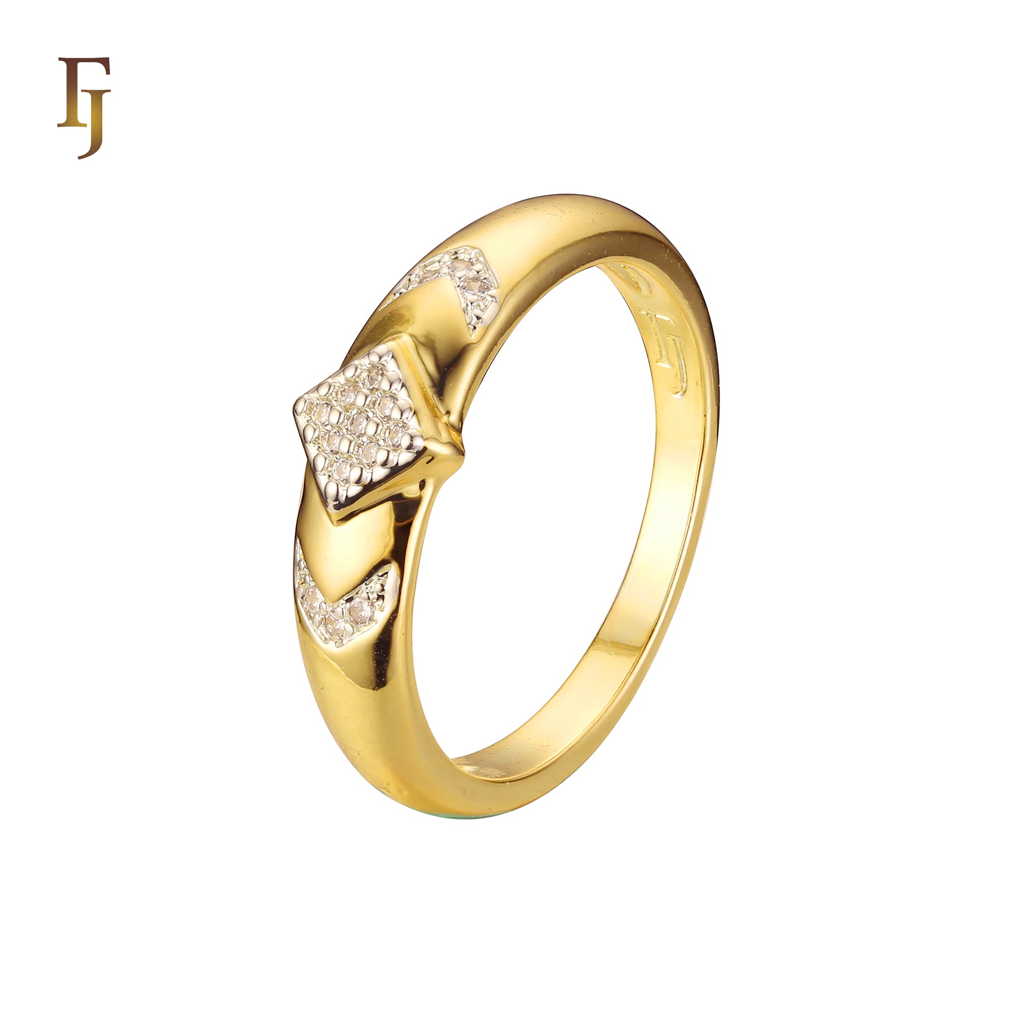 Zweifarbige Clusterringe aus Ros¨¦gold