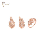 14-karätiges Gold-Set mit Ringen
