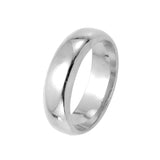 ホワイトゴールド、14Kゴールド、18Kゴールド、ローズゴールドでメッキされた6mmの結婚指輪
