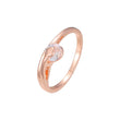Luxuri?se Solit?rringe aus Ros¨¦gold