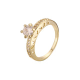 Stapelbare Ringe aus 18-kar?tigem Gold, Wei?gold und 14-kar?tiger Vergoldung