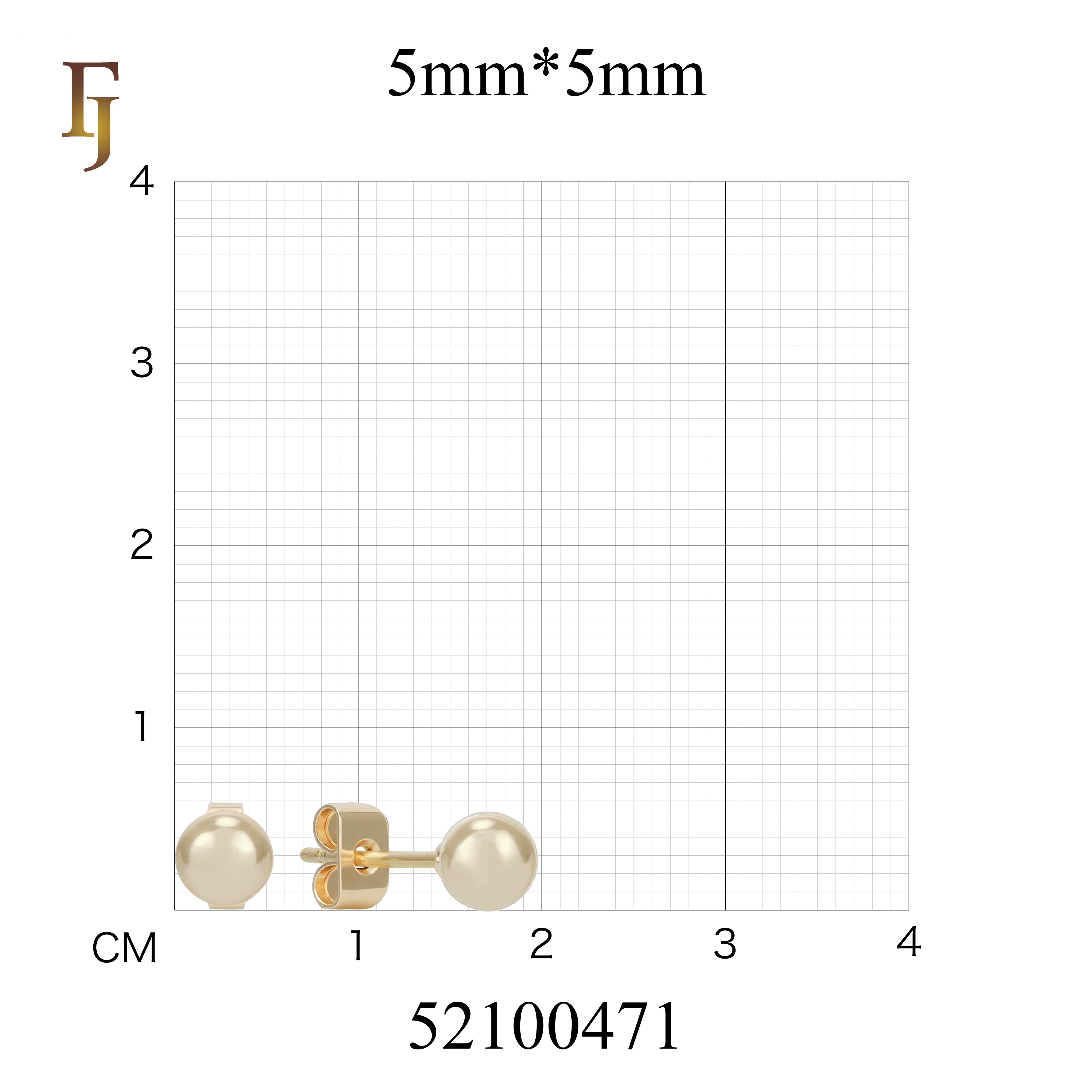 Minimalist Gold Plated Ball Stud Earrings for Daily Wear and Layered Ear Piercing Styles
