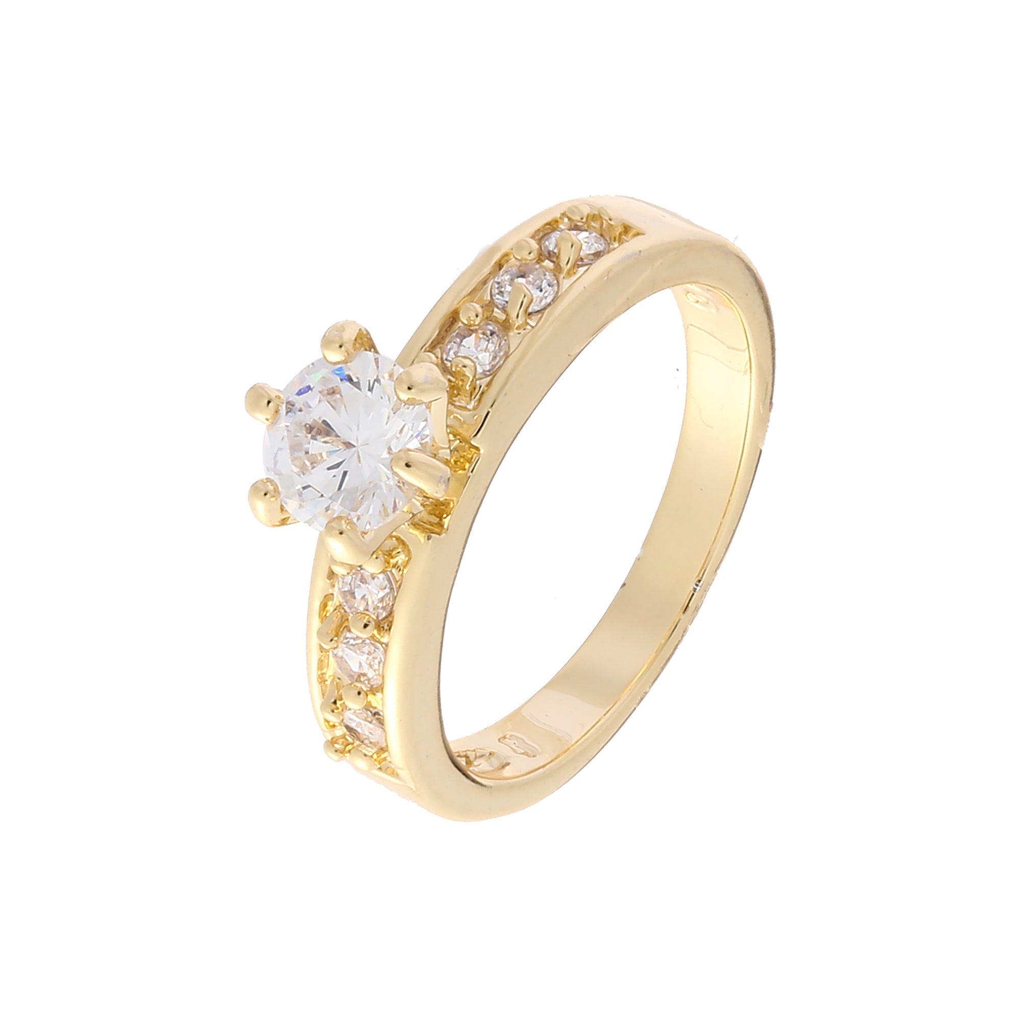Stackable rings in 18K Gold, 14K Gold plating colors