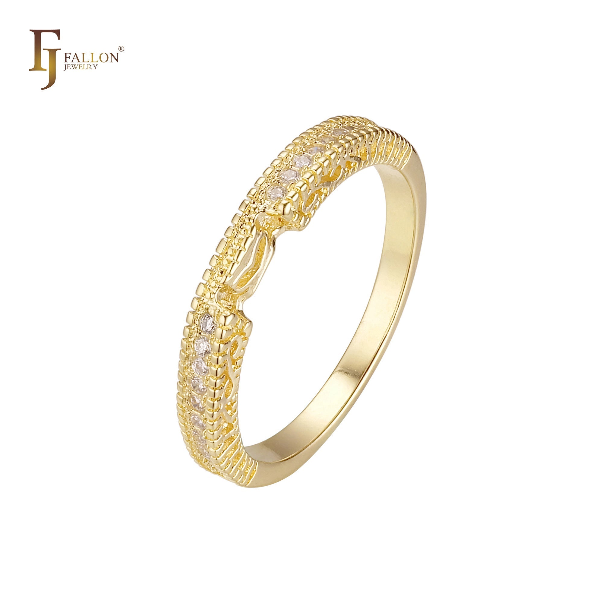 14K Gold Herz in Herzringen