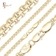 🔥 Bismarck weaving anchor double link chains plated in 14K Gold, 18K Gold, two tone