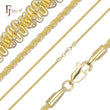 クラシック マルガリータ リンク 14K ゴールド、ローズゴールド、ホワイトゴールド チェーン