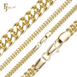🔥 Classic Miami Style star hammered Cuban link chains plated in Rose Gold