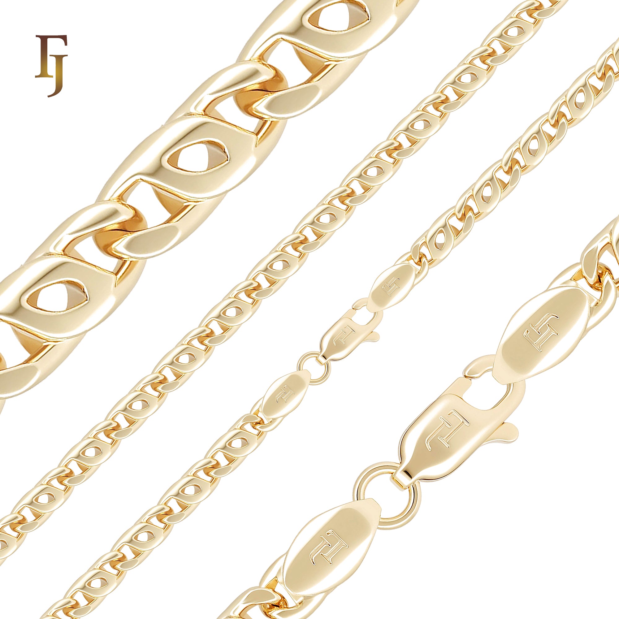 Marquise Horse eye hollow Snail Link Rose Gold Bracelets Chains