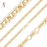 Marquise Horse eye hollow Snail Link Rose Gold Bracelets Chains