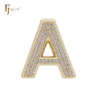 Alphabet A 14K Gold Pendant