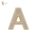Alphabet A 14K Gold Pendant