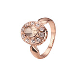 Halo-Ringe aus Roségold