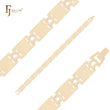 Flank bucket link 14K Gold Bracelets