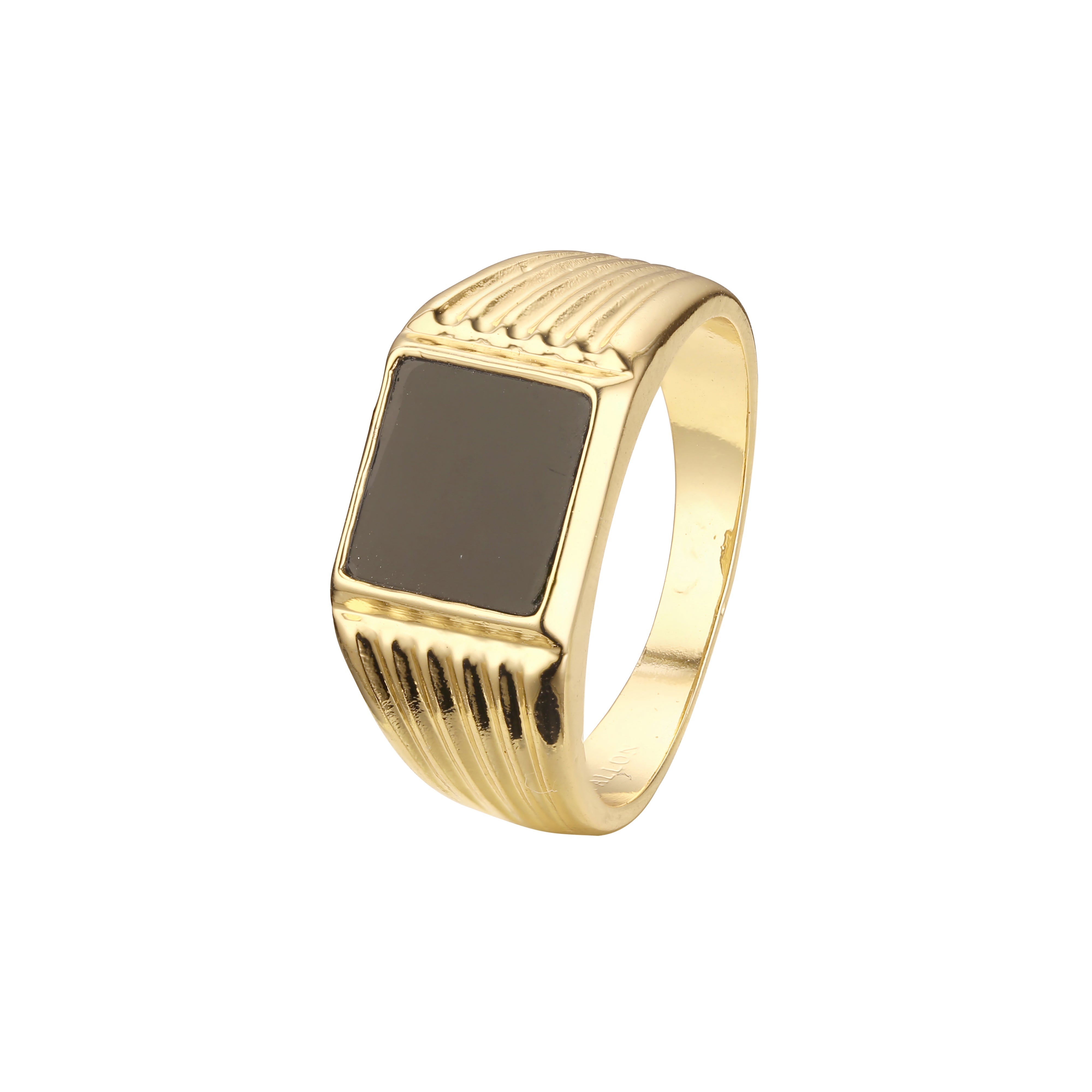 Men's rings in 14K Gold, Rose Gold plating colors