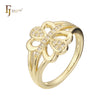 14K ½𡢶Æõ¹å½ðÑÕɫµÄËØɫÉè¼ƽäָ