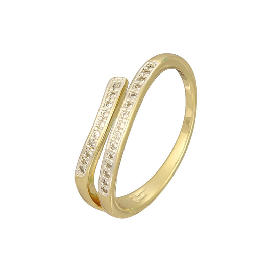 Rose Gold two tone rings