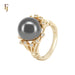 14-Pearl Black 13.3mm