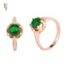 15-Emerald 9.6mm