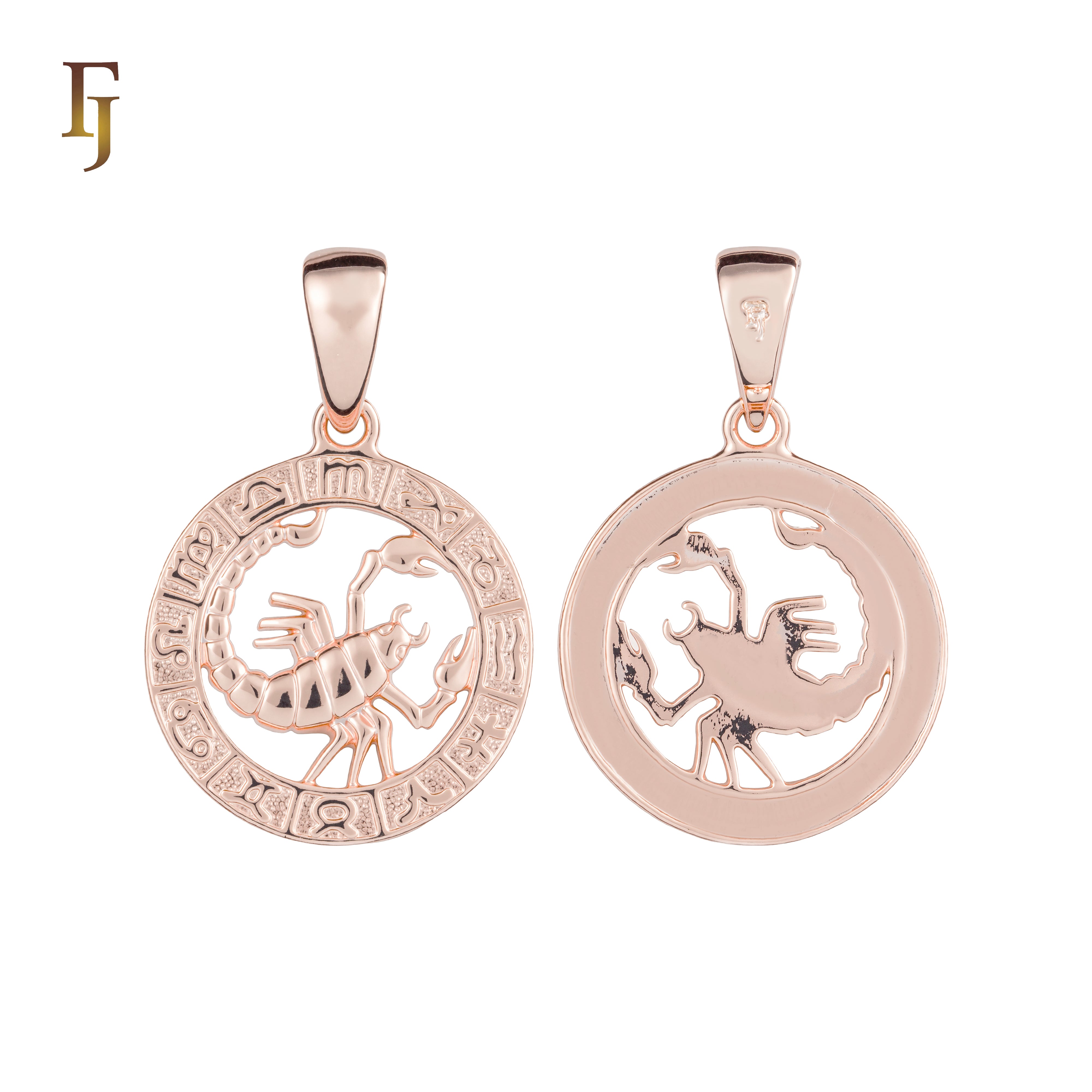 12 Zodiac Sign Pendant Collection – Constellation Charms Plated in Long-Lasting Gold Plated