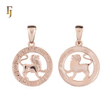 12 Zodiac Sign Pendant Collection – Constellation Charms Plated in Long-Lasting Gold Plated
