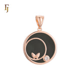 Pendant in Rose Gold, 14K Gold plating colors